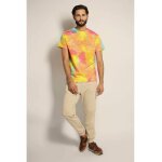 Ανδρική Μπλούζα GUESS SS TEE TIE DYE F2GI09I3Z Πολύχρωμο - Image 2