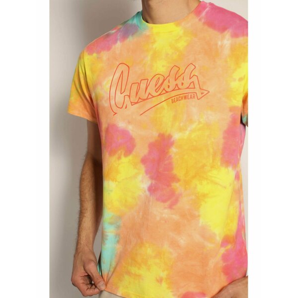 F2GI09I3Z00-P02P-2 Ανδρική Μπλούζα GUESS SS TEE TIE DYE F2GI09I3Z Πολύχρωμο - Image 3