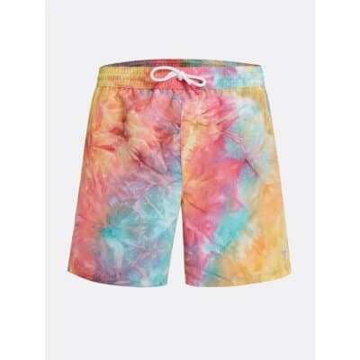 Ανδρικό Μαγιό GUESS F2GT23WO07L WOVEN TIE DYE Πολύχρωμο