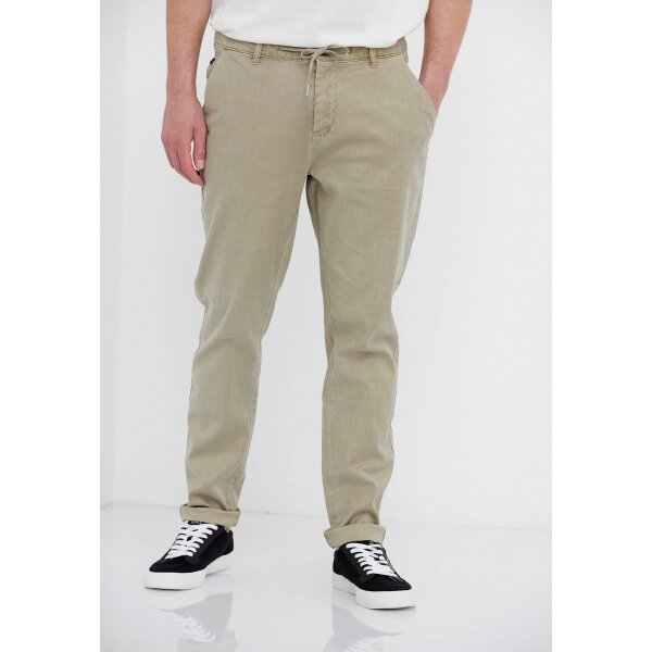 Ανδρικό Παντελόνι Λινό CHINO FUNKY BUDDHA FBM005-011-02 Μπέζ - Image 2