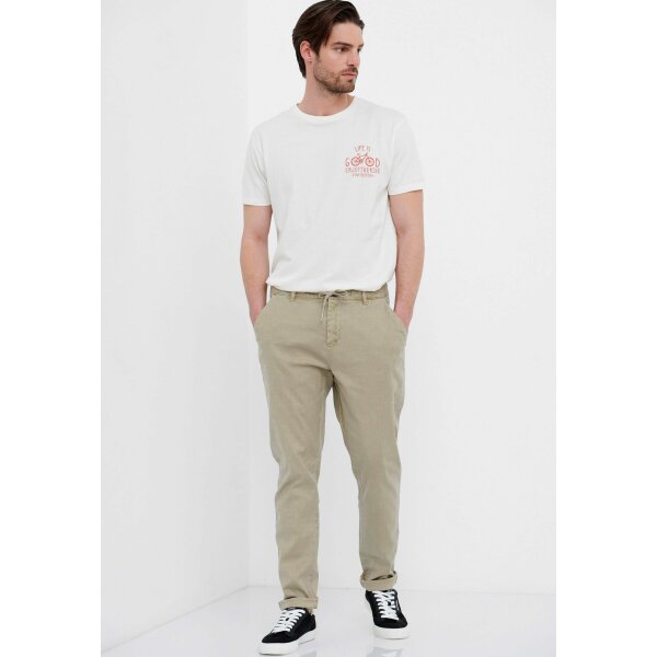 Ανδρικό Παντελόνι Λινό CHINO FUNKY BUDDHA FBM005-011-02 Μπέζ - Image 3