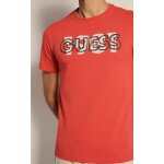 Ανδρική Μπλούζα GUESS PM2GI09J1311 ORWELL CN Κόκκινο - Image 3