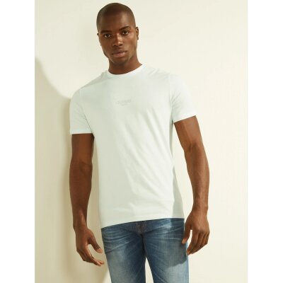 Ανδρική Μπλούζα GUESS M2GI10I3Z11 AIDY CN Λευκό