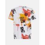 Ανδρική Μπλούζα GUESS PM2GI29K9RM1 PAINT SPLATTER Λευκό - Image 6