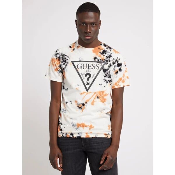 Ανδρική Μπλούζα GUESS PM2GI61K9RM1 TIE DYE LOGO Πολύχρωμο - Image 1
