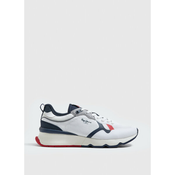 PMS30832_800_01_MO Ανδρικό Παπούτσι PEPE JEANS BRITT PRO TECH PMS30832 Λευκό - Image 1