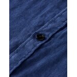 Ανδρικό Πουκάμισο SCOTCH & SODA GARMENT DYED LINEN 166011 Μπλέ - Image 2