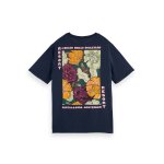 Ανδρική Μπλούζα SCOTCH & SODA 166652 GRAPHIC CREWNECK Μπλέ - Image 5