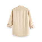 Ανδρικό Πουκάμισο SCOTCH & SODA REGULAR FIT GARMENT 165982 Εκρού - Image 2