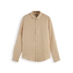 Ανδρικό Πουκάμισο SCOTCH & SODA REGULAR FIT GARMENT 165982 Εκρού