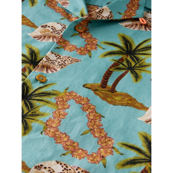 Ανδρικό Πουκάμισο SCOTCH & SODA 166962 PRINTED POPLIN Πράσινο - Image 3