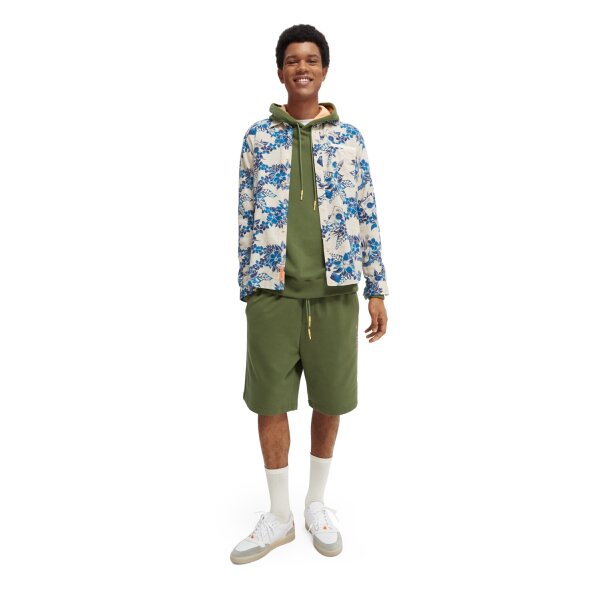 Ανδρικό Πουκάμισο SCOTCH & SODA 165902 PRINTED ORGANIC POPLIN Λευκό - Image 2