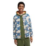 Ανδρικό Πουκάμισο SCOTCH & SODA 165902 PRINTED ORGANIC POPLIN Λευκό - Image 8