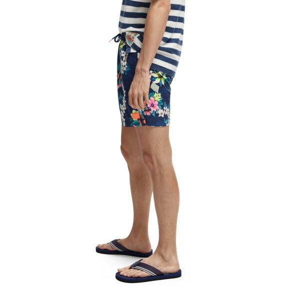 Ανδρικό Μαγιό SCOTCH & SODA RECYCLED PRINTED 166838 Μπλέ - Image 4