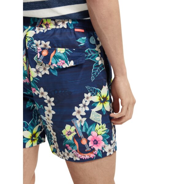 Ανδρικό Μαγιό SCOTCH & SODA RECYCLED PRINTED 166838 Μπλέ - Image 6