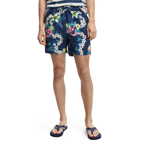 Ανδρικό Μαγιό SCOTCH & SODA RECYCLED PRINTED 166838 Μπλέ - Image 9