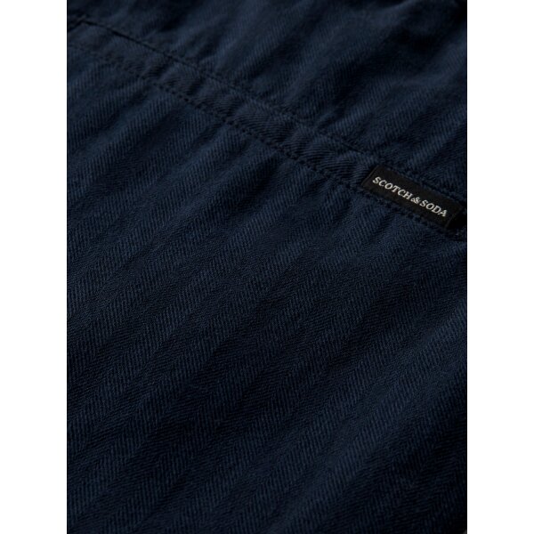 Ανδρικό Παντελόνι SCOTCH & SODA WARREN 165932 CHINO LINEN Μπλέ - Image 3