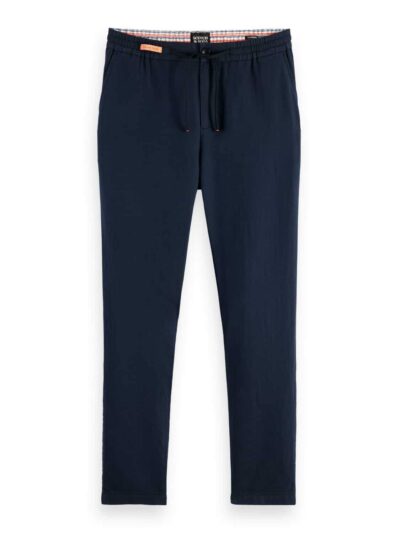 Ανδρικό Παντελόνι SCOTCH & SODA WARREN 165932 CHINO LINEN Μπλέ