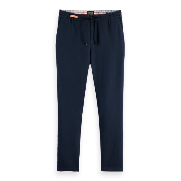 Scotch-&-Sod_SS22_0419_165932 Ανδρικό Παντελόνι SCOTCH & SODA WARREN 165932 CHINO LINEN Μπλέ - Image 1