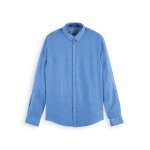Ανδρικό Πουκάμισο SCOTCH & SODA REGULAR FIT GARMENT 165982 Μπλέ