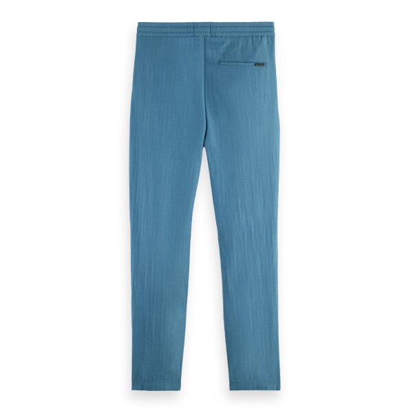 Ανδρικό Παντελόνι SCOTCH & SODA WARREN 165932 CHINO LINEN Γαλάζιο - Image 3