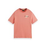 Ανδρική Μπλούζα SCOTCH & SODA 166652 GRAPHIC CREWNECK Ροζ