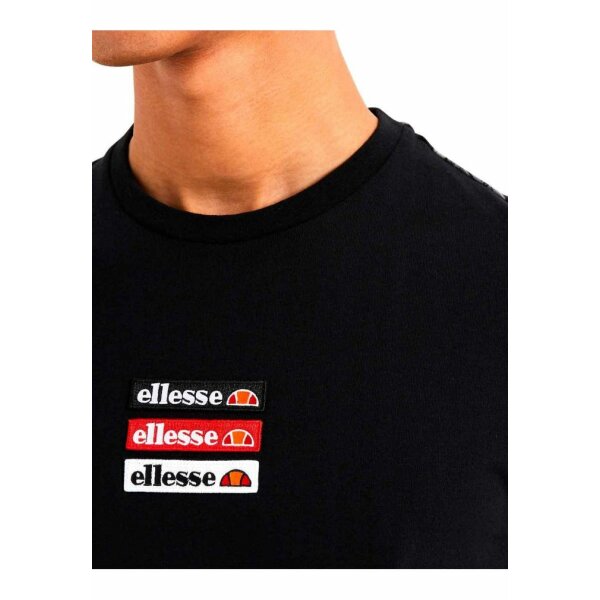 camiseta-ellesse-hirona-black (2) Ανδρική Μπλούζα ELLESSE HIRONA SHM14517 Μαύρο - Image 3