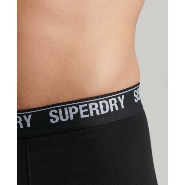 Ανδρικά Εσώρουχα SUPER DRY MULTI TRIPLE PACK M3110348B Μαύρο - Image 6