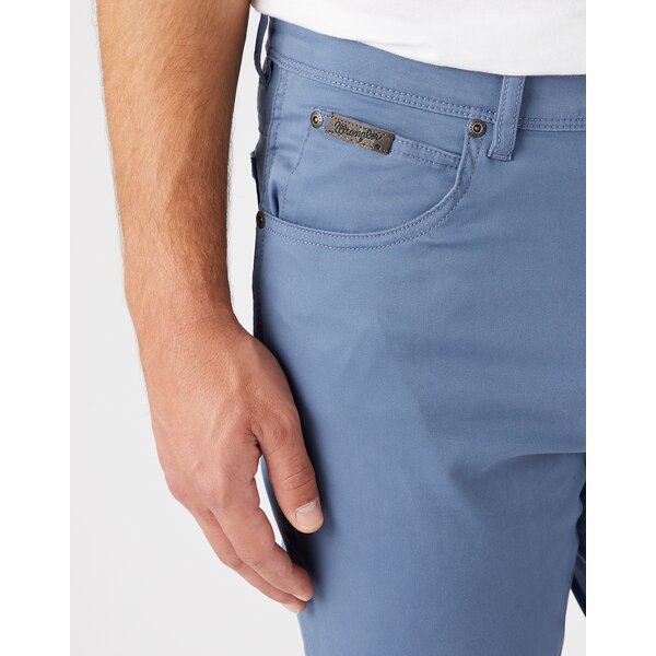 Ανδρικό Παντελόνι Βαμβακερό WRANGLER TEXAS SLIM W12SEAXOD Μπλέ Ανοιχτό - Image 2