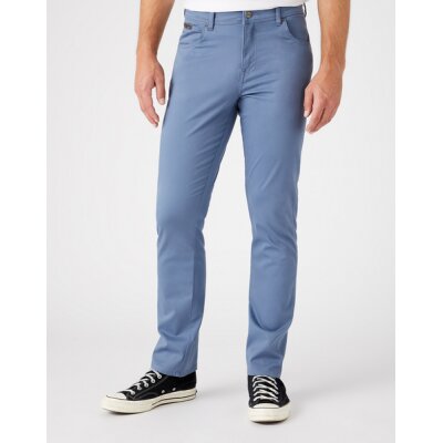Ανδρικό Παντελόνι Βαμβακερό WRANGLER TEXAS SLIM W12SEAXOD Μπλέ Ανοιχτό