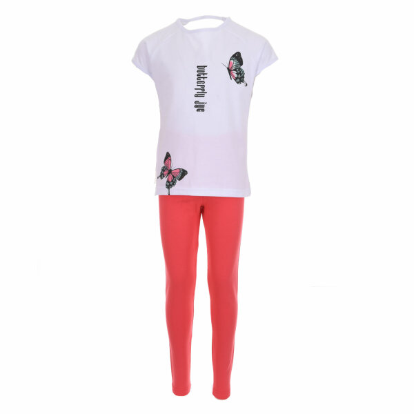 Παιδικό Σετ Κολάν Ανοιξιάτικο Κοραλί Κορίτσι Joyce 13815 - Image 2