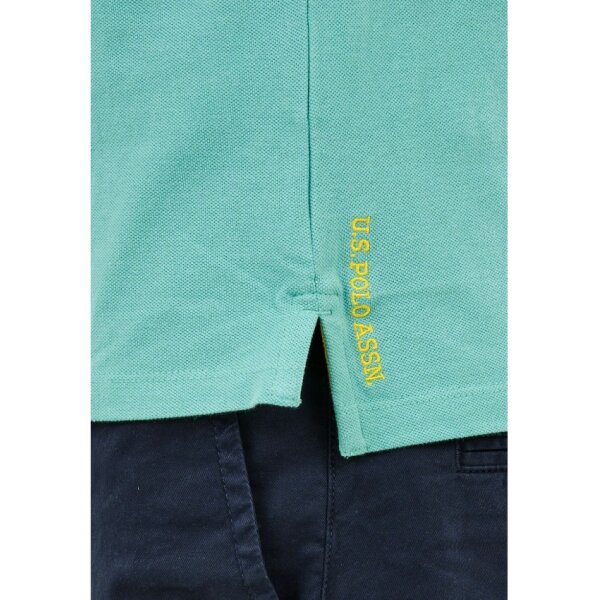 Ανδρική Μπλούζα Polo Πικέ U.S.POLO ASSN 6142341029 Πράσινο - Image 5