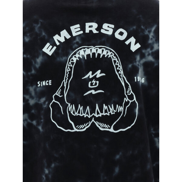 221.EM33.27TD-TIE-DYE-EBONY_6 Ανδρική Μπλούζα EMERSON TIE DYE 221.EM33.27TD Μαύρο - Image 6