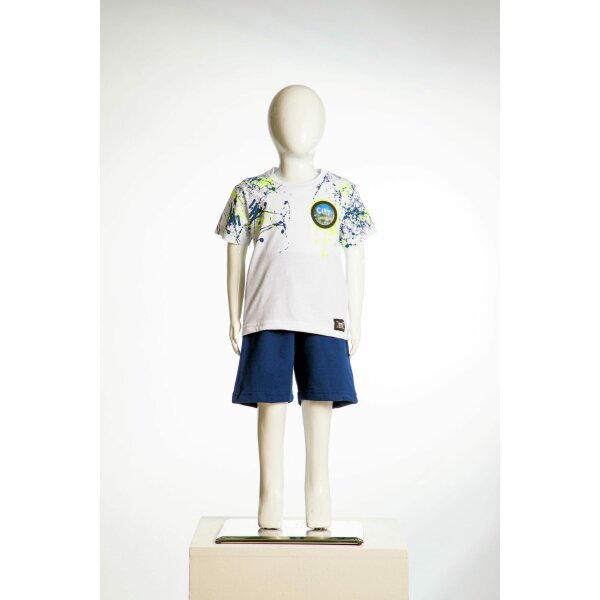 221401016_01 Παιδικό Σετ Μακό Joyce  Αγόρι  Μπλέ 13805 - Image 1