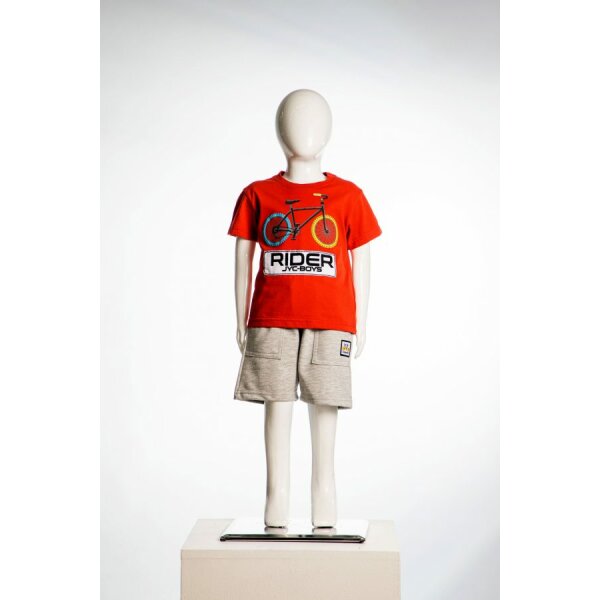 221401035_02-600x900 Παιδικό Σετ Μακό Joyce  Αγόρι  “rider” κόκκινο 13905 - Image 1