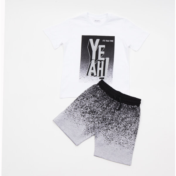 ΣΕΤ  ΒΕΡΜΟΥΔΑ ΛΕΥΚΟ YEAH ΑΓΟΡΙ  TRAX 41350 - Image 1