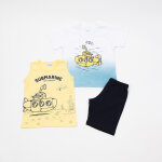 ΣΕΤ ΒΕΡΜΟΥΔΑ ΜΕ 2 ΜΠΛΟΥΖΕΣ ΑΓΟΡΙ ΚΙΤΡΙΝΟ TRAX 41409