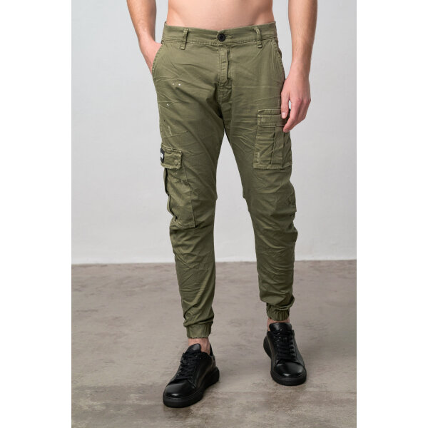 Ανδρικό Παντελόνι Cargo Cosi BAGNOLI Χακί - Image 1