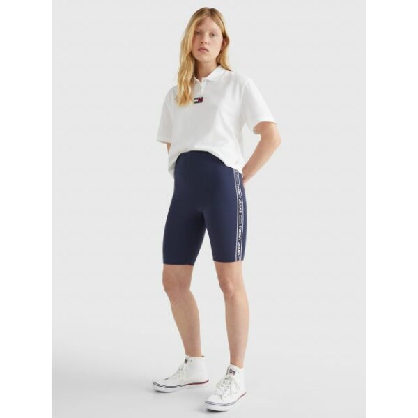 C21_02_DW0DW12624C87_MO-ST-F1 ΠΟΔΗΛΑΤΙΚΟ ΚΟΛΑΝ ΣΕ SKINNY ΓΡΑΜΜΗ ΜΕ ΛΟΓΟΤΥΠΟ TOMMY JEANS DW0DW12624 - Image 1