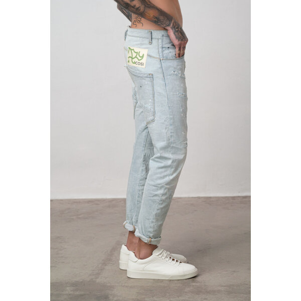 Ανδρικό Παντελόνι Τζιν Cosi CASPERI 4 Μπλέ Ανοιχτό - Image 4