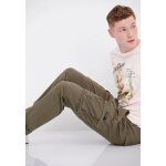 Ανδρικό Παντελόνι CARGO FUNKY BUDDHA FBM005-030-02 Χακί - Image 5