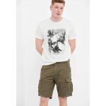 Ανδρική Βερμούδα CARGO FUNKY BUDDHA FBM005-035-03 Χακί