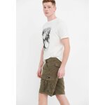 Ανδρική Βερμούδα CARGO FUNKY BUDDHA FBM005-035-03 Χακί - Image 3