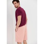 Ανδρική Βερμούδα Φούτερ FUNKY BUDDHA FBM005-050-03 ΡΟΖ - Image 4