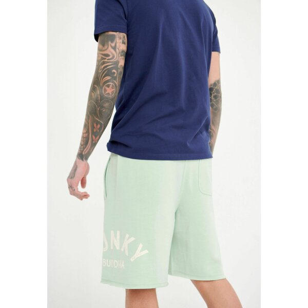 Ανδρική Βερμούδα Φούτερ FUNKY BUDDHA FBM005-051-03 Πράσινο - Image 4