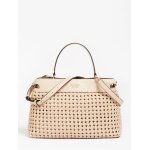 GUESS Τσάντα χειρός sicilia πλεκτή όψη μπεζ HWWG8490060