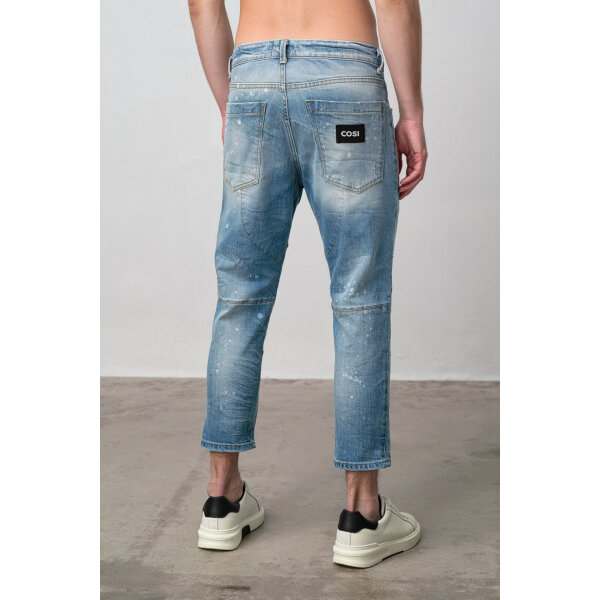 ISSEO 3 BACK Ανδρικό Παντελόνι Τζιν Cosi ISSEO 3 Μπλέ Ανοιχτό - Image 2