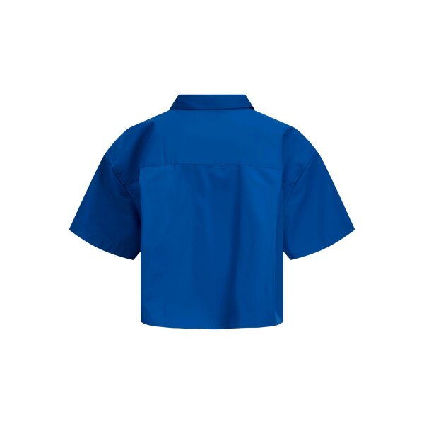 JJXX_SpringSummer2022_3771366_12200124 (3) Γυναικείο πουκάμισο  Κοντό με απλικέ τσέπη Μπλέ 12200124 JJXX - Image 5