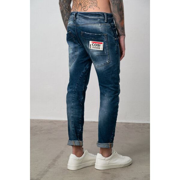 MAGGIO 2 BACK Ανδρικό Παντελόνι Τζιν Cosi MAGIO 2 Μπλέ Σκούρο - Image 3