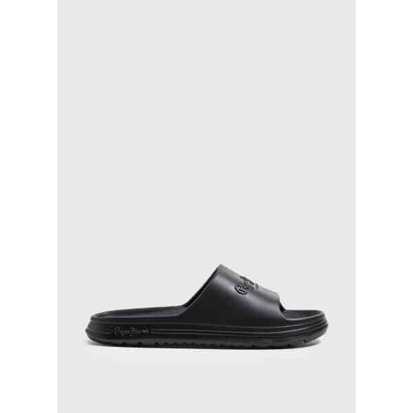Ανδρική Παντόφλα PEPE JEANS BEACH SLIDE PMS70119 Μαύρο - Image 1